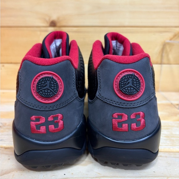 Nike Air Jordan 9 Retro Low Golf Charcoal Grey Black Men’s Size 10.5 FJ5934-002 - Picture 5 of 7